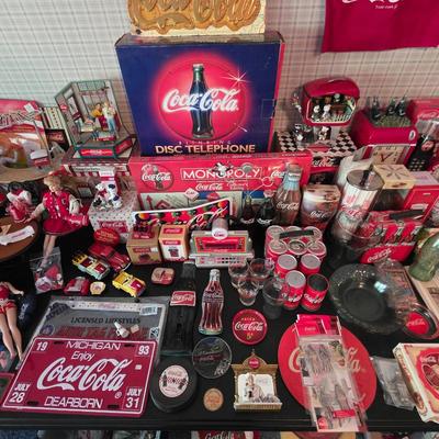 Coca-Cola and vintage Coca-Cola toys and collectibles