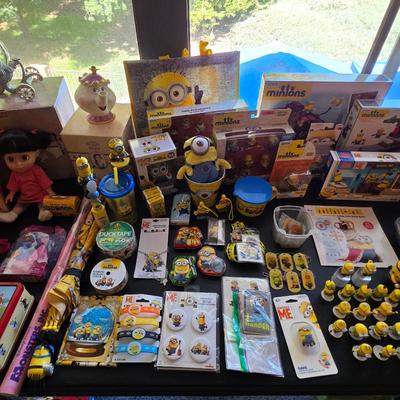 Sale Photo Thumbnail #49: Disney and Despicable Me (Minions) toys and collectibles