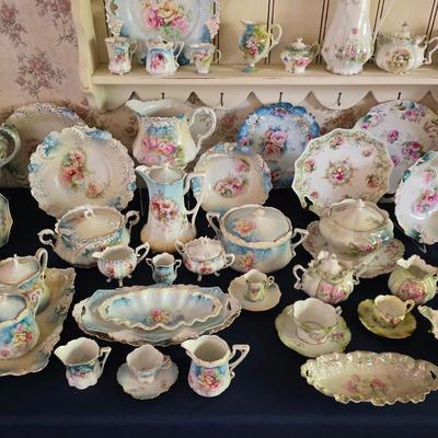 Sale Photo Thumbnail #67: Huge collection of RS Prussia porcelain, Nippon porcelain, and German porcelain