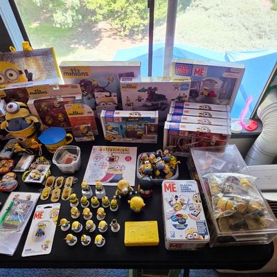 Sale Photo Thumbnail #50: Disney and Despicable Me (Minions) toys and collectibles