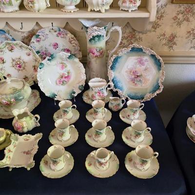 Sale Photo Thumbnail #69: Huge collection of RS Prussia porcelain, Nippon porcelain, and German porcelain