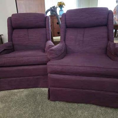 Kg211 purple chairs