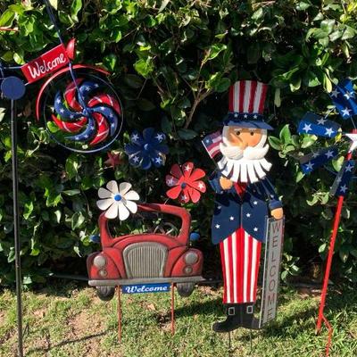 Kg187 fourth of july yard decor