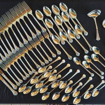 Kg222 gorham silverware set