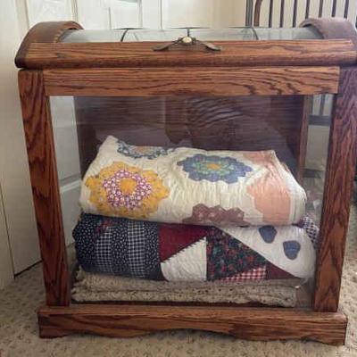 Kg137 handmade quilts quilt chest, and more