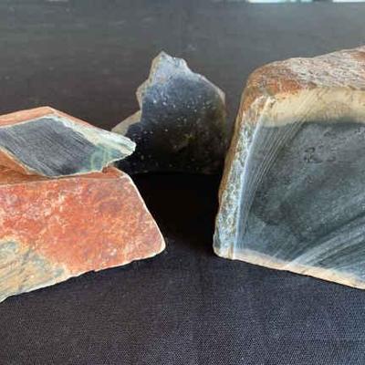Kg140 rare jade and rocks from wyoming