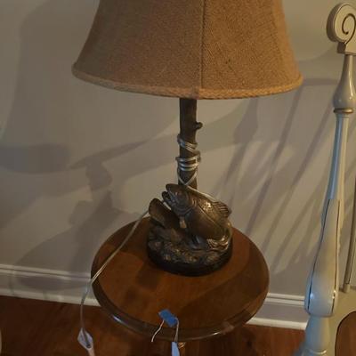 Sale Photo Thumbnail #160: Fish lamp