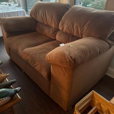 Sale Photo Thumbnail #91: "Suede" loveseat