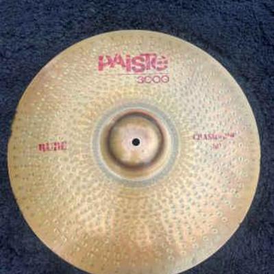 Paiste 3000 rude 18 crash cymbal