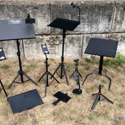 Music stands and tablet phone stands, proline