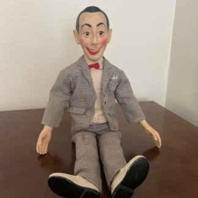 Vintage 1987 matchbox talking pee wee herman doll