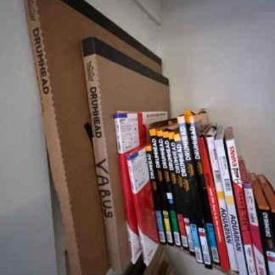 Assorted new drumheads