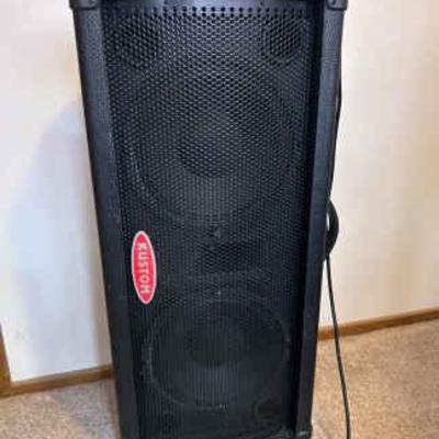 Kustom kpm210 100 watt powered speaker