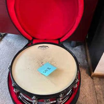 Ludwig brass edition 14x7 snare drum gator cases icon case included