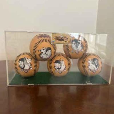 San francisco giants legends collectors series chevron baseball set