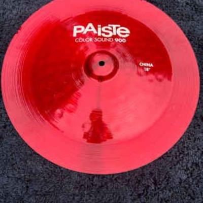 Paiste color sound 900 china 18 red cymbal