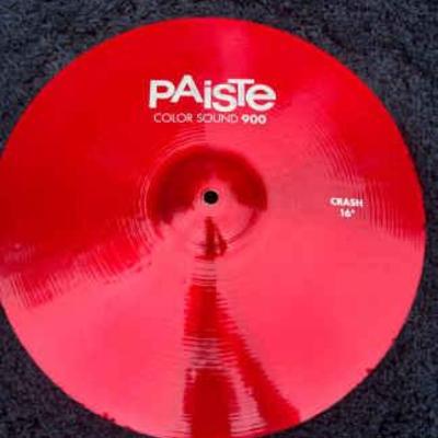 Paiste color sound 900 crash 16 cymbal