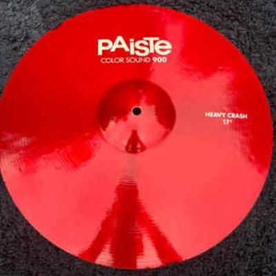 Paiste color sound 900 heavy crash 17 cymbal