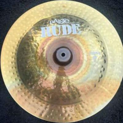 Paiste 18 rude china cymbal