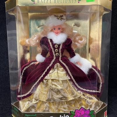1996 Hallmark Happy Holidays Barbie #7