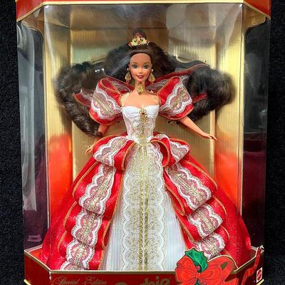 1997 Hallmark Happy Holidays Barbie #1 