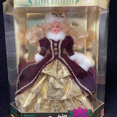 1996 Hallmark Happy Holidays Barbie #4