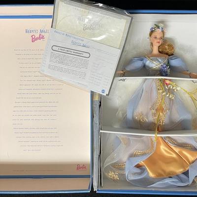 1997 Collector Edition Harpist Angel Barbie