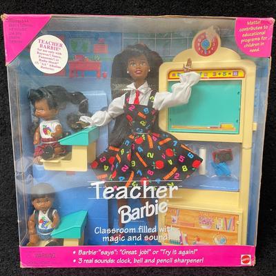 1995 Teacher Barbie Doll Set