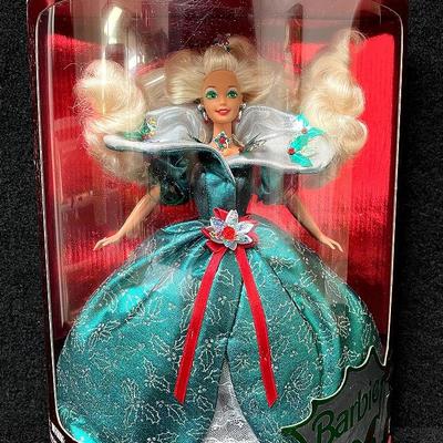 1995 Hallmark Happy Holidays Barbie #1