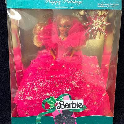 1990 Happy Holidays Barbie #1