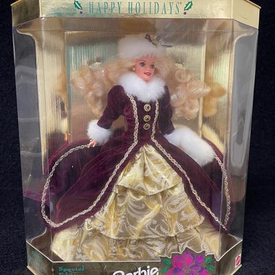 1996 Hallmark Happy Holidays Barbie #5