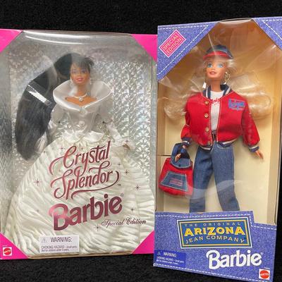 Crystal Splendor and Arizona Jean Company Barbie’s 