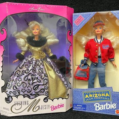 Evening Majesty and Arizona Jean Company Barbie’s 