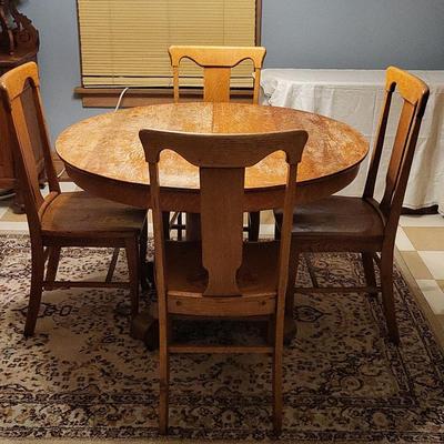 PROJECT: Pedestal Table & Chairs (Secondary Pickup Location) 