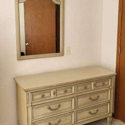 1960s Dixie Dresser & Mirror (BR1)