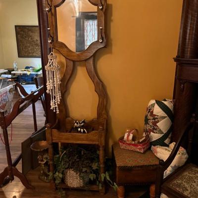 Sale Photo Thumbnail #46: Hall tree furniture 