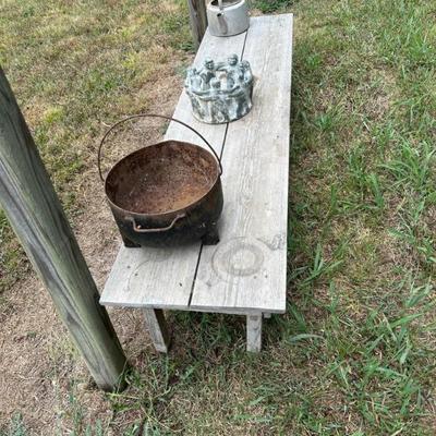Sale Photo Thumbnail #89: Farm bench table