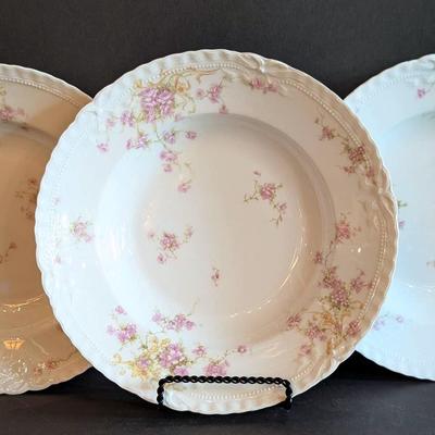 Three Theodore Haviland Limoges France Serving Bowls