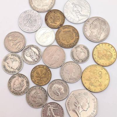 Misc. Foreign Currency Coin Lot 