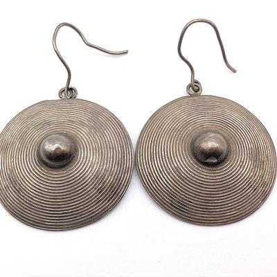 Vintage Ethnic Miao Hmong Tribal Earrings