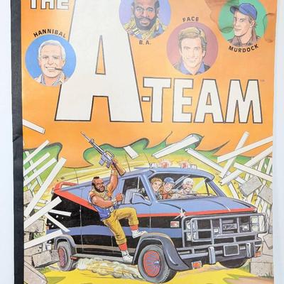 Giant A-Team Story Coloring Book | Mr. T | Murdock | Face | Hannibal