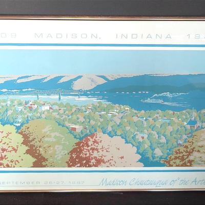 1987 Madison Indiana Chautauqua of the Arts Poster