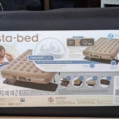Queen Size Insta-Bed EZ Bed Inflated Airbed Air Matress