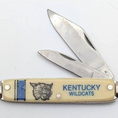 Vintage Kentucky Wildcats Pocket Knife