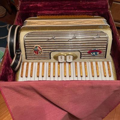 Vintage Princetti Accordion