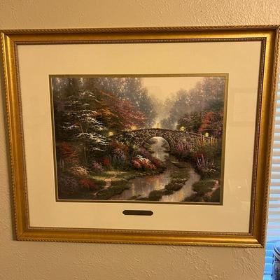 Thomas Kinkade with COA