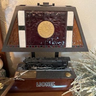 Lionel train lamp