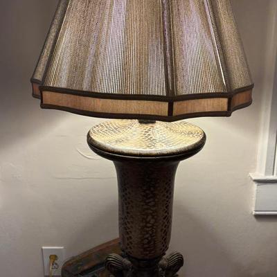 #2 Ornate Design Lamp With Shade 