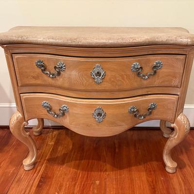 #2 Marble Table Top Chest Of Drawers 