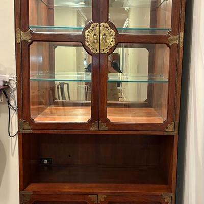 Henredon Campaign Style  Cabinet